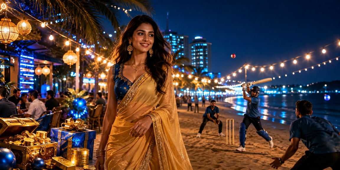 ঢাকায় সমুদ্রসৈকতের পটভূমিতে মোবাইলে ক্রিকেট বেটিং অভিজ্ঞতা